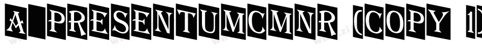 a_PresentumCmNr (COPY 1)字体转换